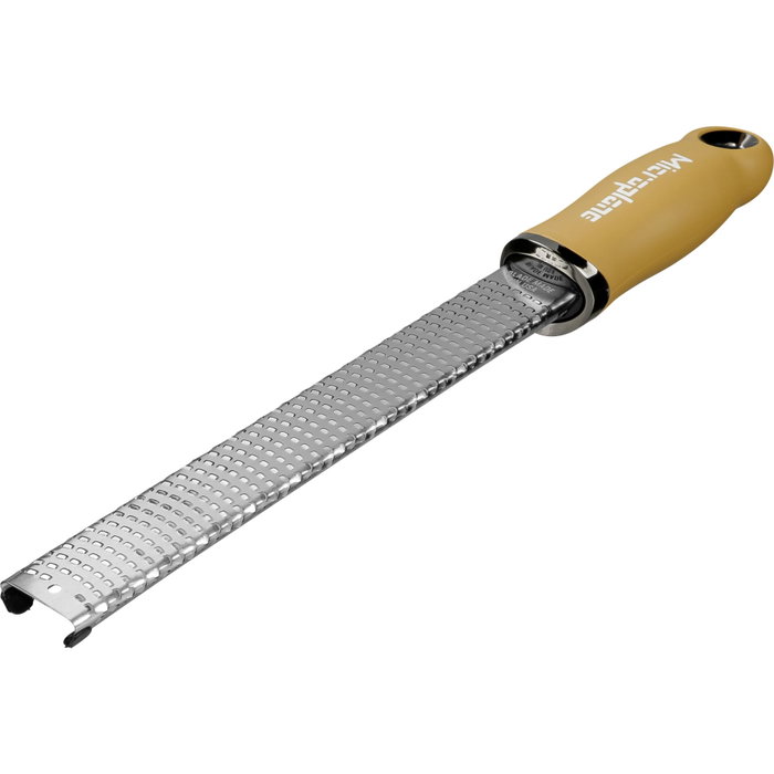 Microplane Premium Classic Grater Ochre, Amarillo / Plata