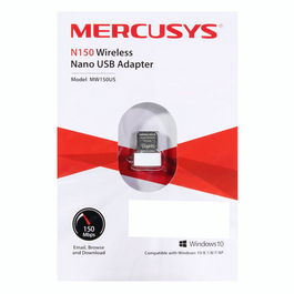 Mercusys MW150US Adaptador Red USB 2.0 WiFi-N 150Mbps Nano