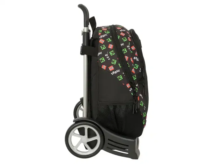 Safta Mochila 665 con Carro Evolution Minecraft 440x320x160 mm
