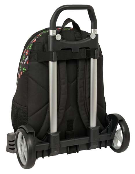 MOCH Mochila con Carro 665 Evolution Minecraft para Niño, 32 x 44 x 16 cm, Recomendada +3 Años MOCH Mochila con Carro 665 Evolution Minecraft para Niño, 32 x 44 x 16 cm, Recomendada +3 Años