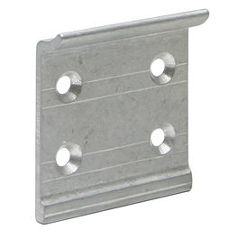 Zobal Soporte Colgador A50 L50 Plata Mate (Set de 500)