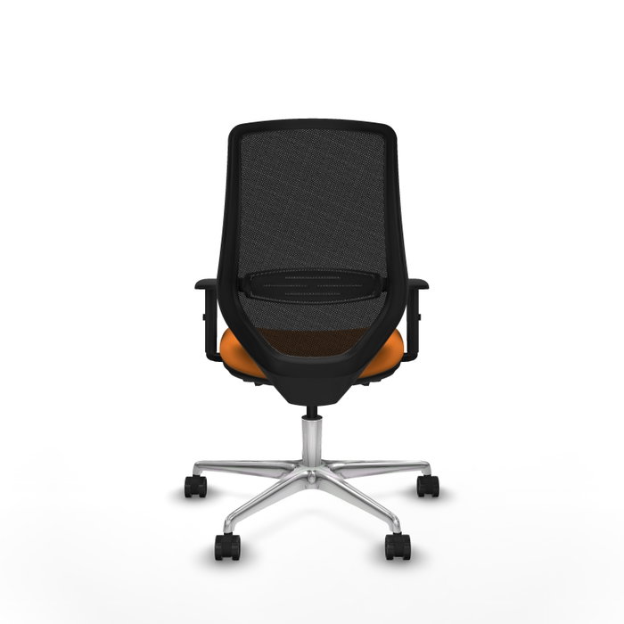 PIQUERAS Y CRESPO Silla de oficina Mardos con mecanismo Sincro/Traslack Naranja/Negro PIQUERAS Y CRESPO Silla de oficina Mardos con mecanismo Sincro/Traslack Naranja/Negro