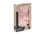 Giftdecor Bolsa de Agua 1.8L con Funda Pelo Rosa y Gris