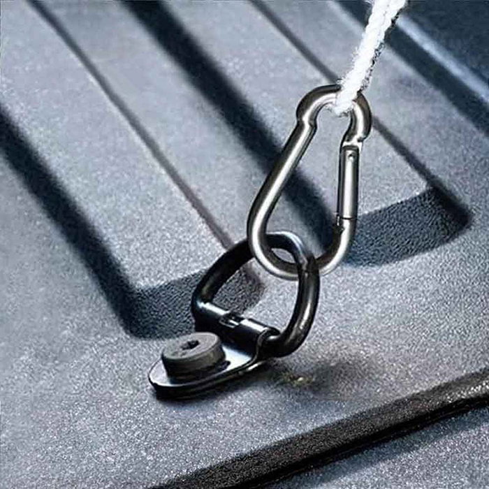 Edm Mosquetón bombero MSQ01 de acero galvanizado 9 x 90 mm sin seguro Edm Mosquetón bombero MSQ01 de acero galvanizado 9 x 90 mm sin seguro