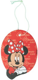 Disney Minnie Ambientador Coche CZ11006 Larga Duración Vainilla Con Cordón Elástico