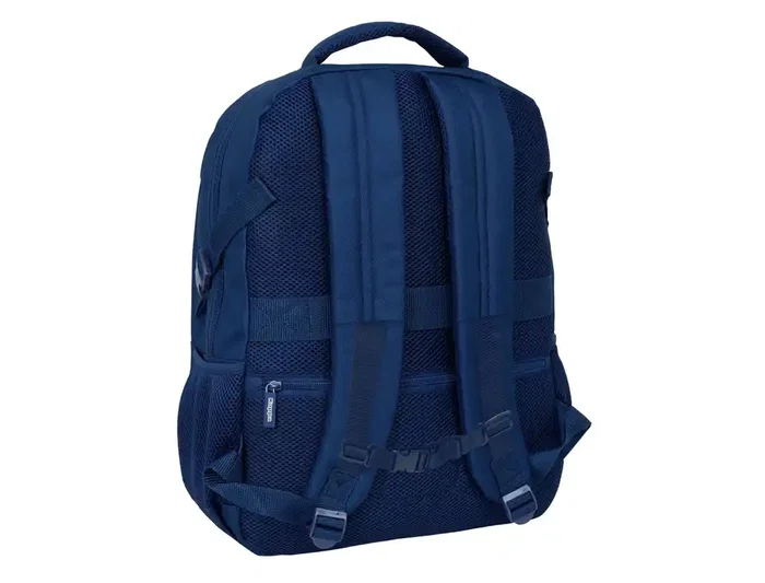 Safta Mochila Cross Doble Kappa Marino 460x340x150 mm