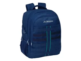 Safta Mochila Cross Doble Kappa marino 460x340x150 mm