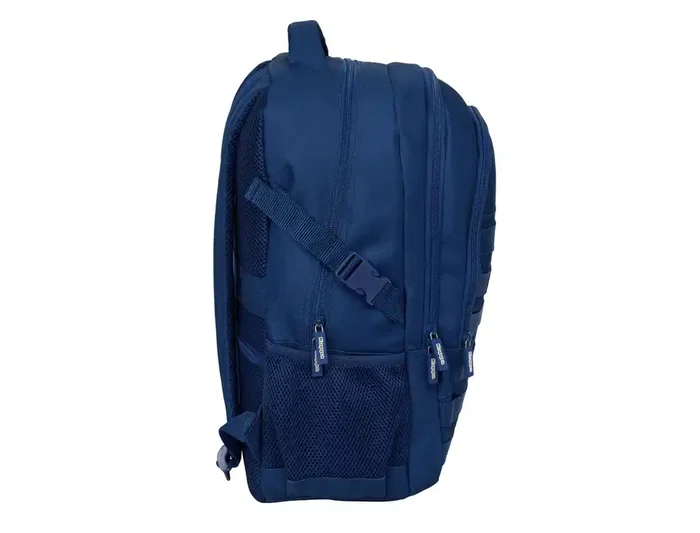 Safta Mochila Cross Doble Kappa Marino 460x340x150 mm