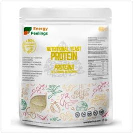 ENERGY FEELINGS Proteína Levadura Nutricional 84% 500 Gr Vegan
