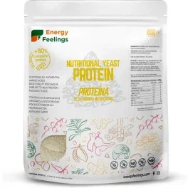 ENERGY FEELINGS Proteína Levadura Nutricional 84% 500 Gr Vegan