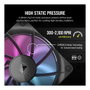 Corsair RX120 RGB SERIES iCUE LINK Triple Pack Negro