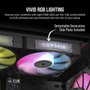 Corsair RX120 RGB iCUE Link Triple Pack 120mm Negro