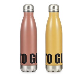 DKD Home Decor Botella Inox 500ml Surtida CHINALIGHT 22