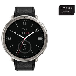 Amazfit Active 2 Smartwatch Negro con Correa de Cuero