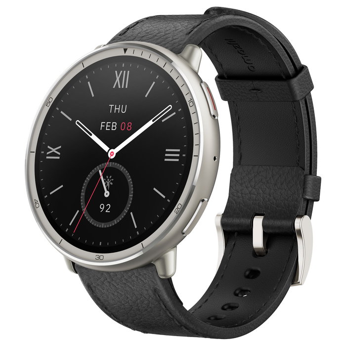 Amazfit Active 2 Premium 44mm Smartwatch HYROX-Modus, AMOLED, Pantalla Táctil, Negro