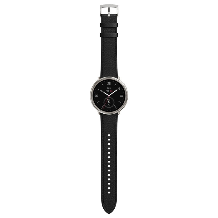 Amazfit Active 2 Premium 44mm Smartwatch HYROX-Modus, AMOLED, Pantalla Táctil, Negro