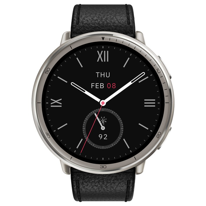 Amazfit Active 2 Premium 44mm Smartwatch HYROX-Modus, AMOLED, Pantalla Táctil, Negro