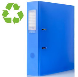 Archivador Palanca A.2000 Archirrado Pp A4 70Mm Transluc.Azul (Set de 8)