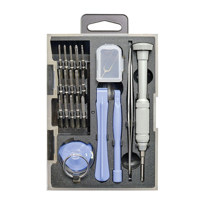 VALUE Juego de herramientas de precisión para electrónica, 24 piezas