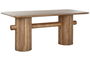 DKD Home Decor Mesa de Comedor Natural Mango 180 x 90 x 76 cm