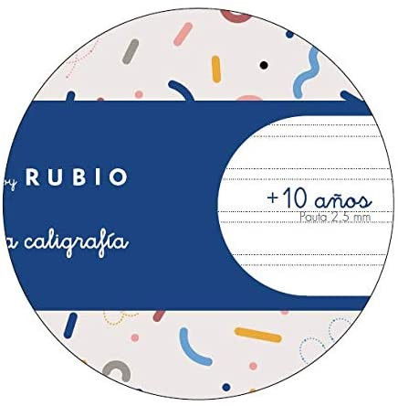 Miquelrius 8146 Cuaderno Grapado A4 50 Hojas Pauta Doble 2,5mm con Ejercicios Rubio