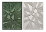DKD Home Decor Cuadro Lienzo Yeso 83x4,5x123 Moderno 3D (Pack de 2)