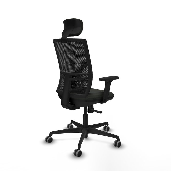 PIQUERAS Y CRESPO Silla de oficina Yunquera con mecanismo Sincro Negro PIQUERAS Y CRESPO Silla de oficina Yunquera con mecanismo Sincro Negro