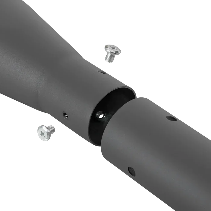 Columna Farola Desmontable Gris Aluminio 3 Tramos 3 Metros