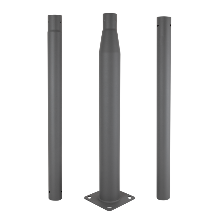 Columna Farola 3M Desmontable Gris Columna Farola 3M Desmontable Gris