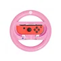 Hori Volante de Carreras para Nintendo Switch - Mario Kart, Joy-Con Patrón Melocotón Rosa