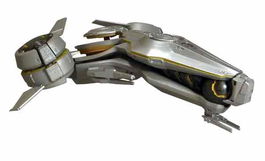 Dark Horse Halo Figura Nave Forerunner Phaeton de Halo 5 Réplica 15cm Poliresina