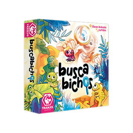 Tranjis Games - Juego de Mesa Busca Bichos, Encuentra y Salva Insectos, Juego Infantil Educativo a Partir de 4 Años, Diseñado por Óscar Arévalo e Ilustrado por Ruth2m