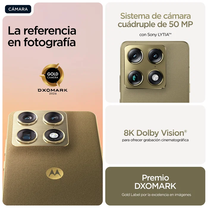 Motorola Signature 5G 16GB RAM 512GB Oro