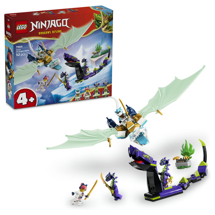 LEGO NINJAGO Zane's Ice Dragon Battle 71865