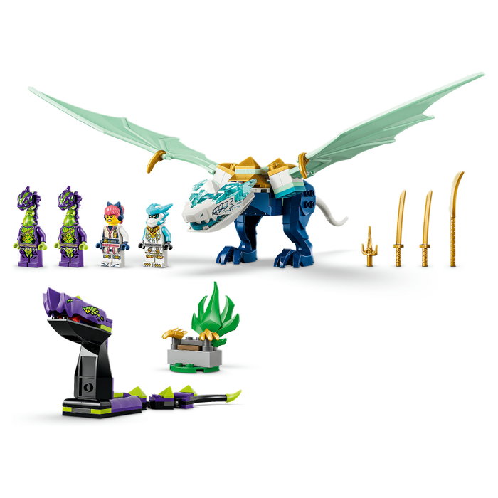 LEGO NINJAGO Zane's Ice Dragon Battle 71865