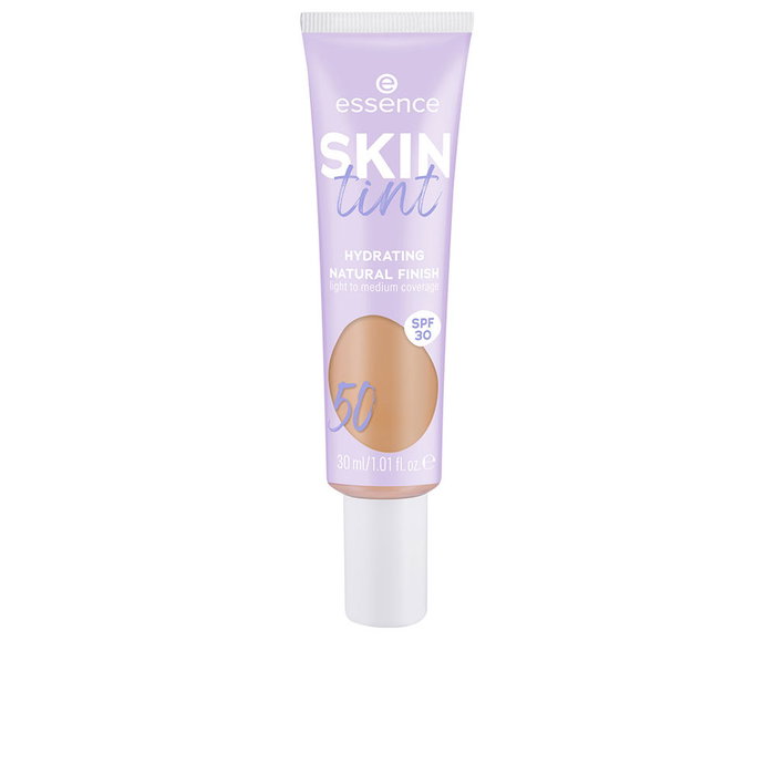 Essence SKIN TINT Crema Hidratante con Color SPF30 Tono #50 Tratamiento Facial Ligero Vegano - 30 gr Essence SKIN TINT Crema Hidratante con Color SPF30 Tono #50 Tratamiento Facial Ligero Vegano - 30 gr