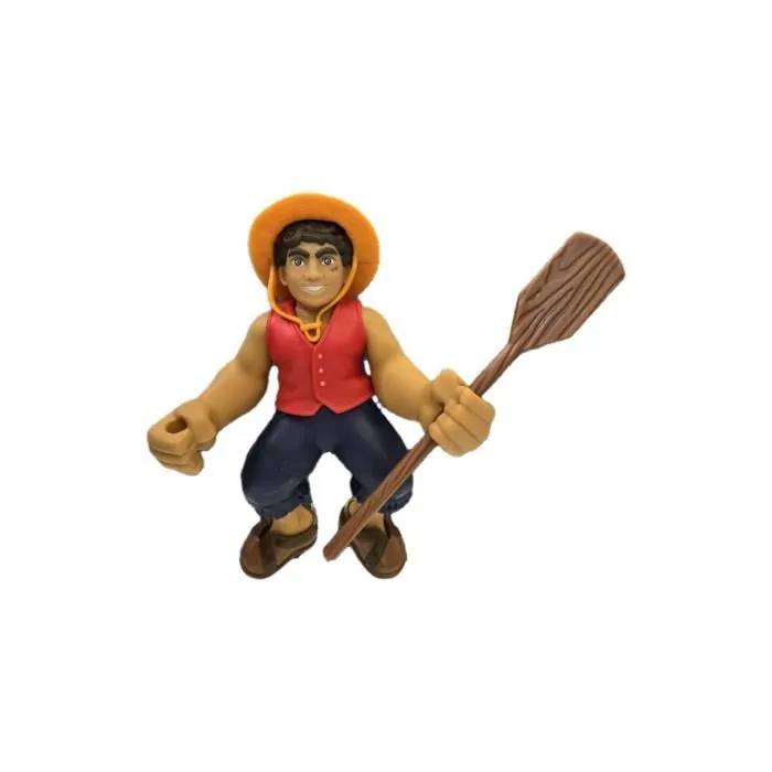 Heroes Of Goo Jit Zu Figura Estirable Luffy 17cm con Accesorios - ONE PIECE - HER0630996429396