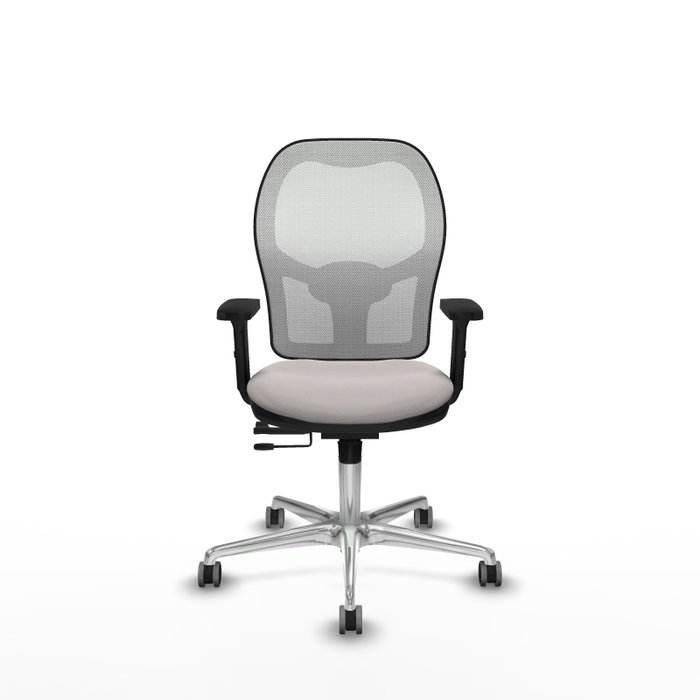 PIQUERAS Y CRESPO Silla de oficina Jorquera con mecanismo Sincro/Traslack en Blanco