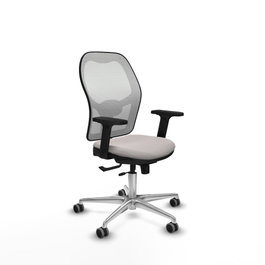PIQUERAS Y CRESPO Silla de oficina Jorquera con mecanismo Sincro/Traslack en Blanco