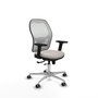 PIQUERAS Y CRESPO Silla de oficina Jorquera con mecanismo Sincro/Traslack en Blanco