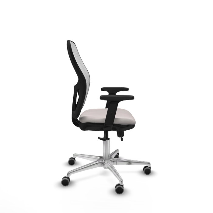 PIQUERAS Y CRESPO Silla de oficina Jorquera con mecanismo Sincro/Traslack en Blanco