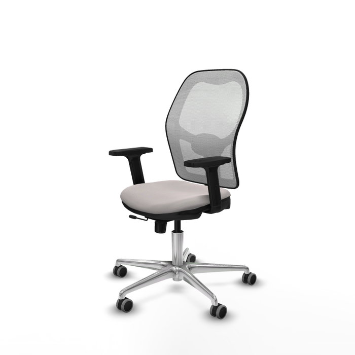 PIQUERAS Y CRESPO Silla de oficina Jorquera con mecanismo Sincro/Traslack en Blanco
