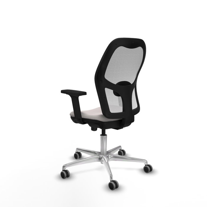 PIQUERAS Y CRESPO Silla de oficina Jorquera con mecanismo Sincro/Traslack en Blanco