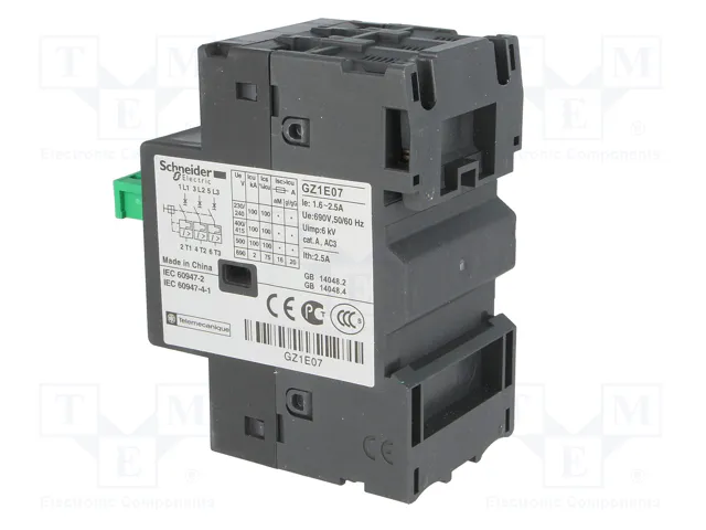SCHNEIDER ELECTRIC Interruptor motorizado Easy TeSys 0,75kW 230÷690VAC