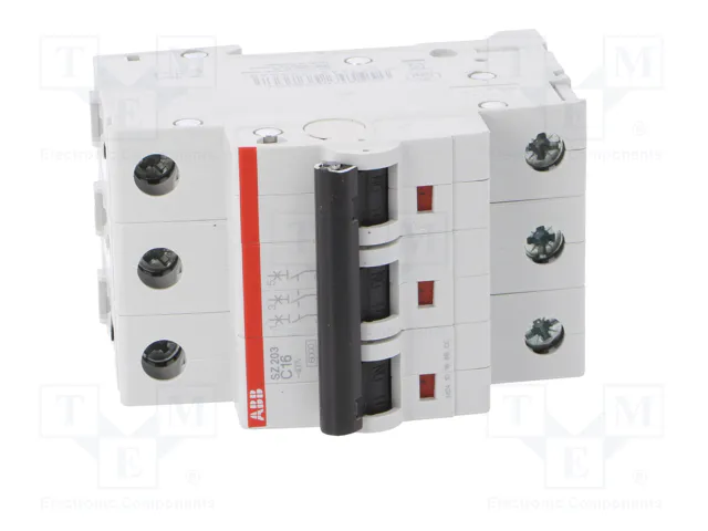 ABB SZ203-C16 Interruptor magnetotérmico 16A 3 Polos