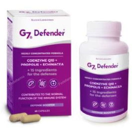 SILICIUM G7 Defender 60 Cápsulas - Complemento Alimenticio con Adaptógenos y Hongos Medicinales para la Resistencia