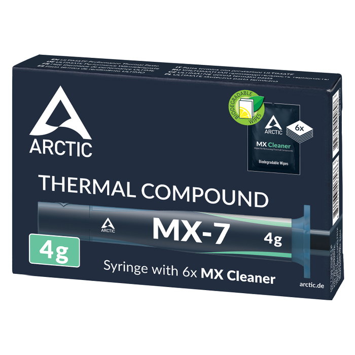 ARCTIC MX-7 Pasta Térmica 4 g + MX Cleaner 6 ml