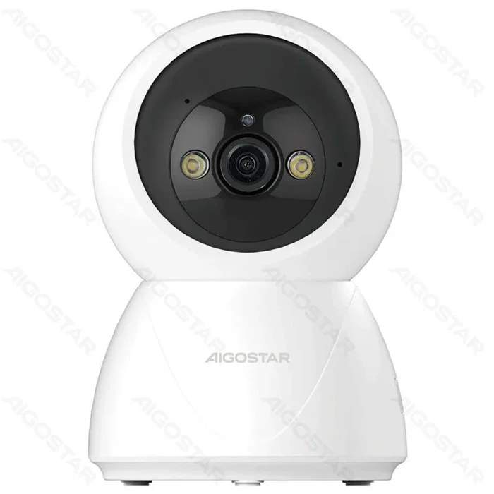 Aigostar Cámara de Videovigilancia 1080p WiFi para Interiores Blanco Aigostar Cámara de Videovigilancia 1080p WiFi para Interiores Blanco