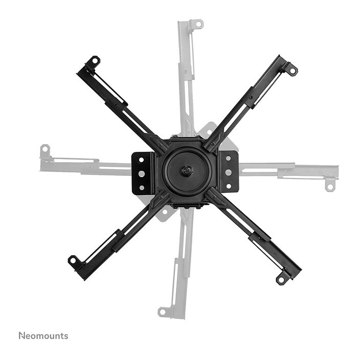 Neomounts Deckenhalter Projektor -45kg negro schwenk - Soporte de techo para proyector con capacidad 45 kg, ajustable