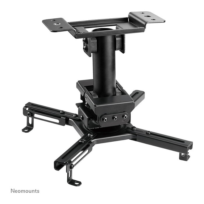 Neomounts Deckenhalter Projektor -45kg negro schwenk - Soporte de techo para proyector con capacidad 45 kg, ajustable
